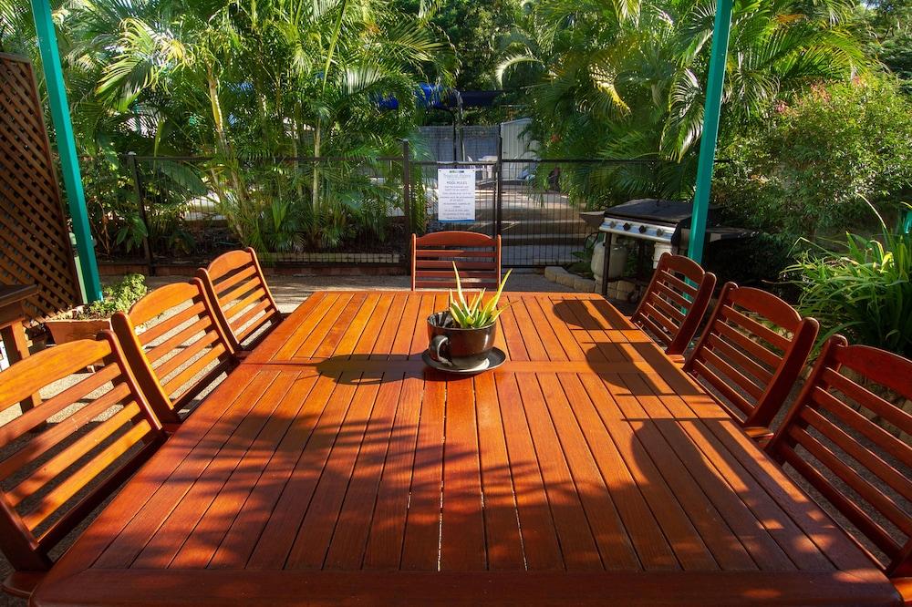 Picnic Bay Tropical Palms Resort & 4Wd Hire المظهر الخارجي الصورة