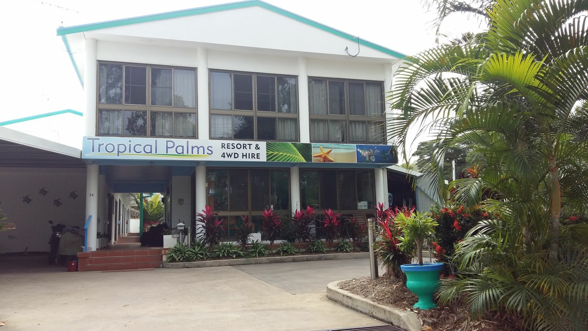 Picnic Bay Tropical Palms Resort & 4Wd Hire المظهر الخارجي الصورة